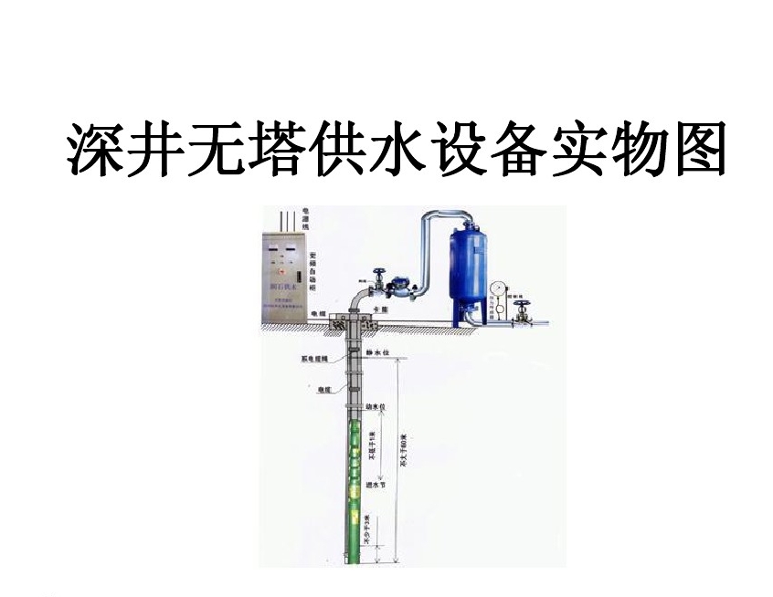 晋城城区井泵无塔式供水设备